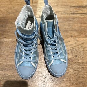 Men size 44 US 11 Christian Dior sneakers worn please look at pics for details